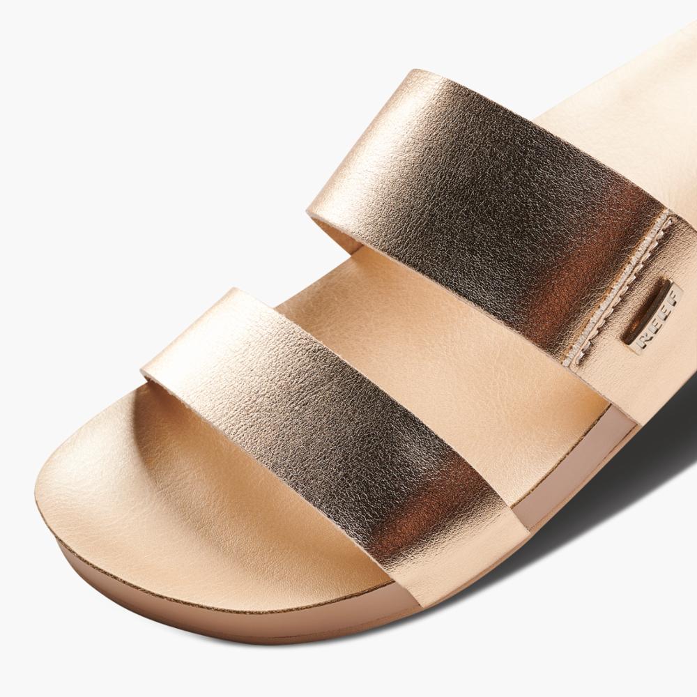 REEF- WOMEN'S CUSHION VISTA SLIDE SANDAL