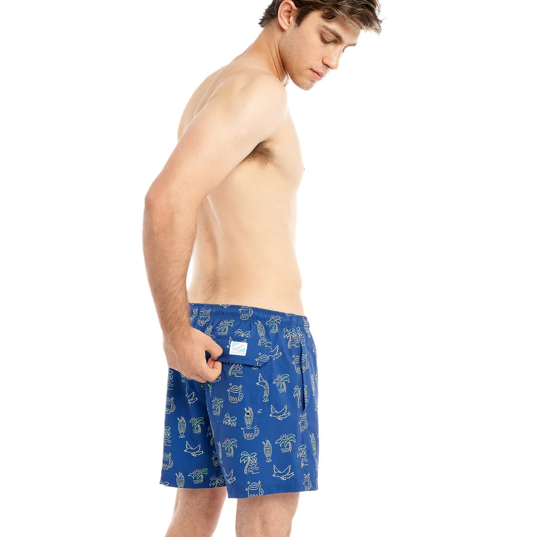 BERMIES- MEN'S Copacabana SWIM TRUNKS