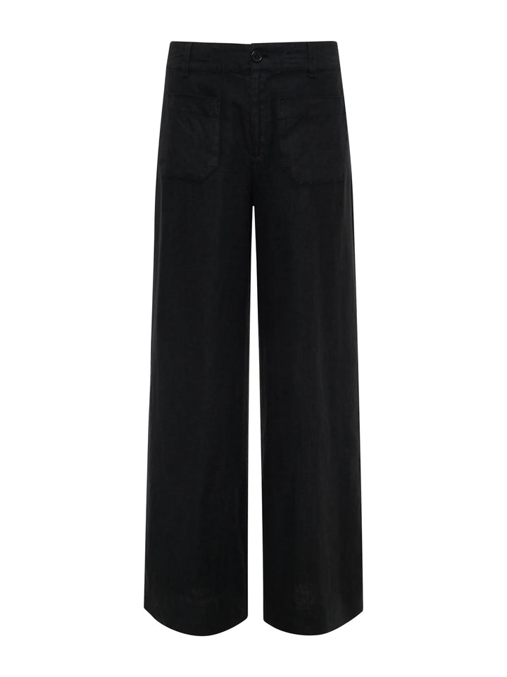 SANCTUARY - THE LINEN MARINE WIDE LEG