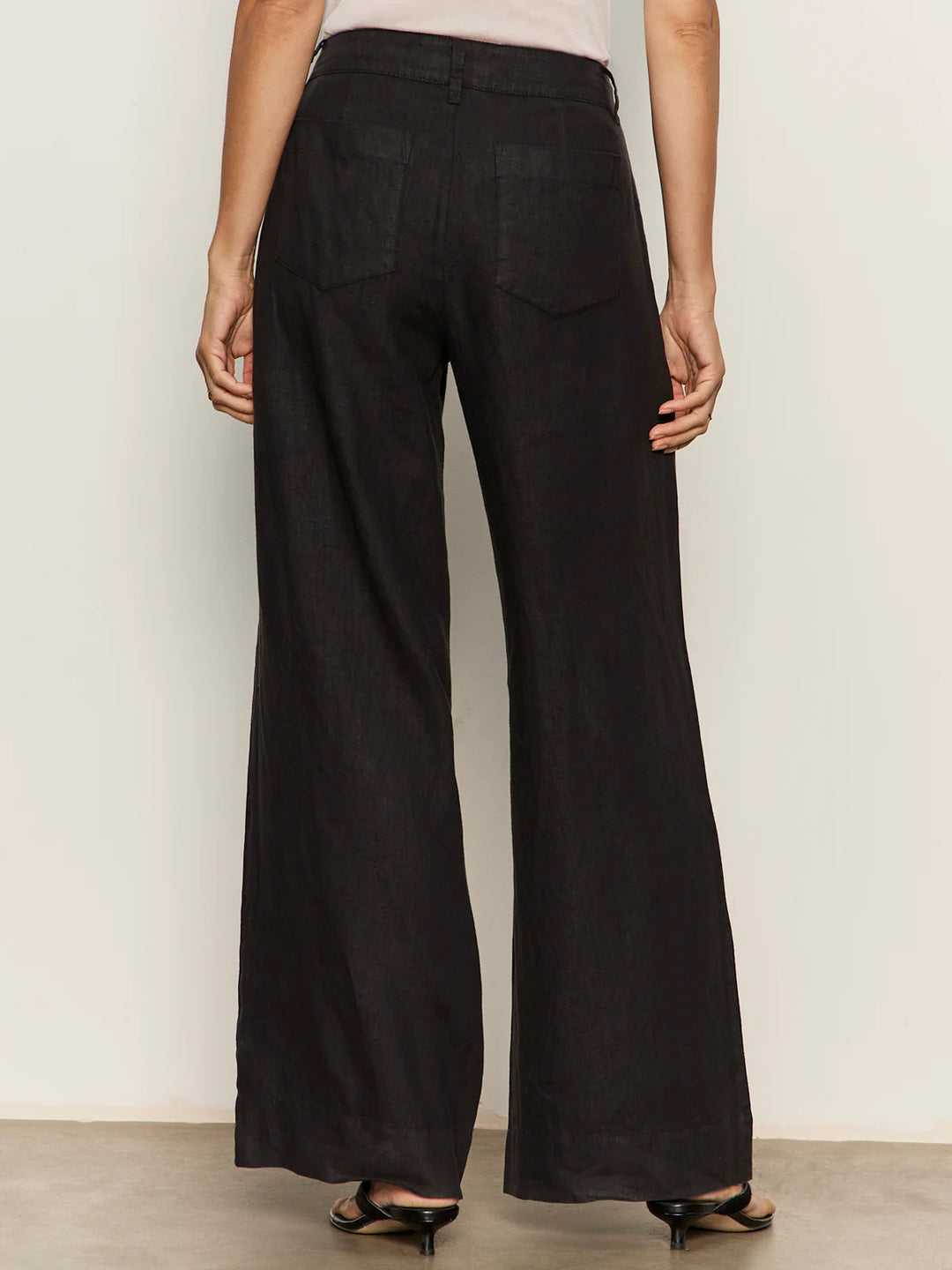 SANCTUARY - THE LINEN MARINE WIDE LEG