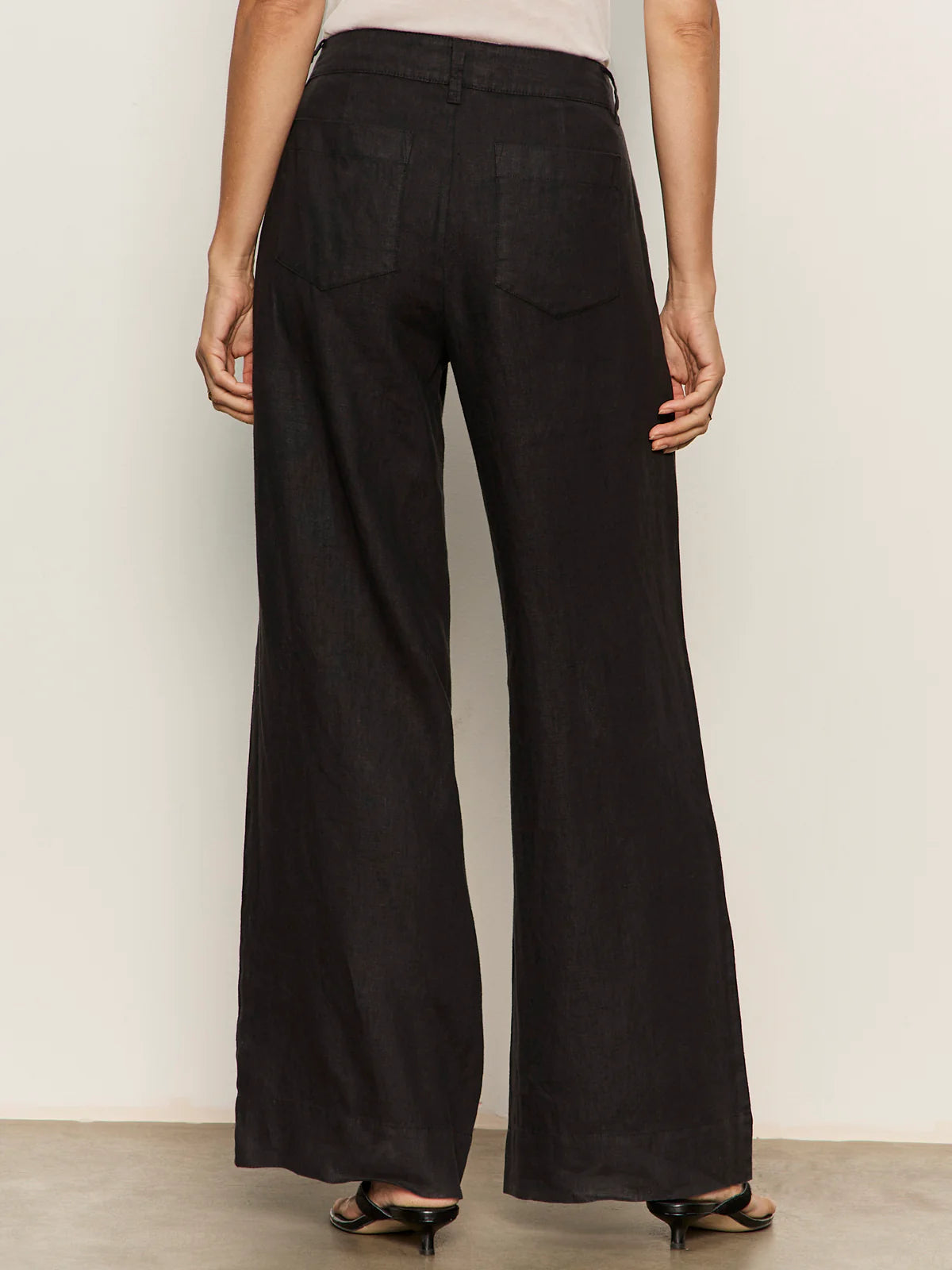 SANCTUARY - THE LINEN MARINE WIDE LEG
