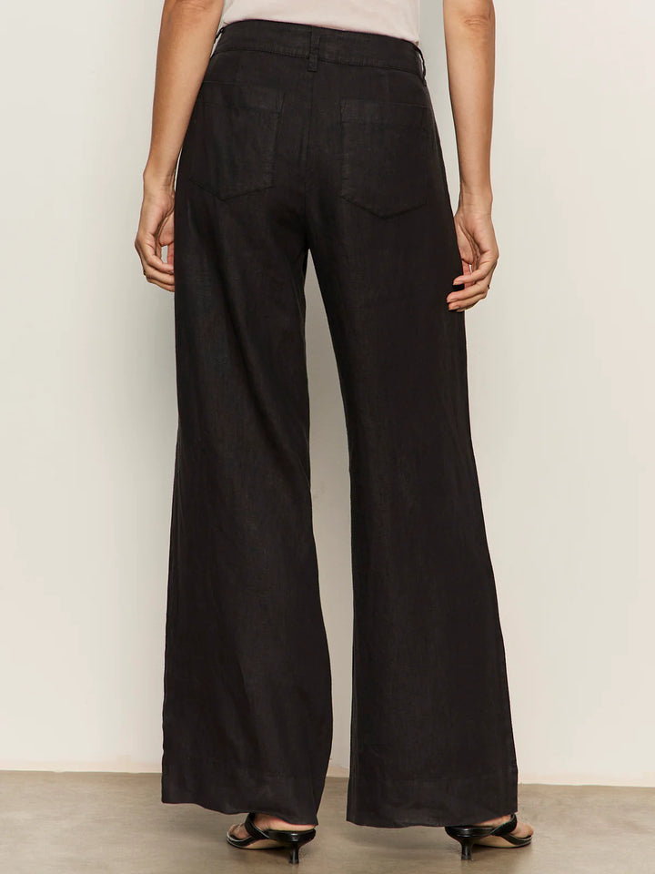 SANCTUARY - THE LINEN MARINE WIDE LEG