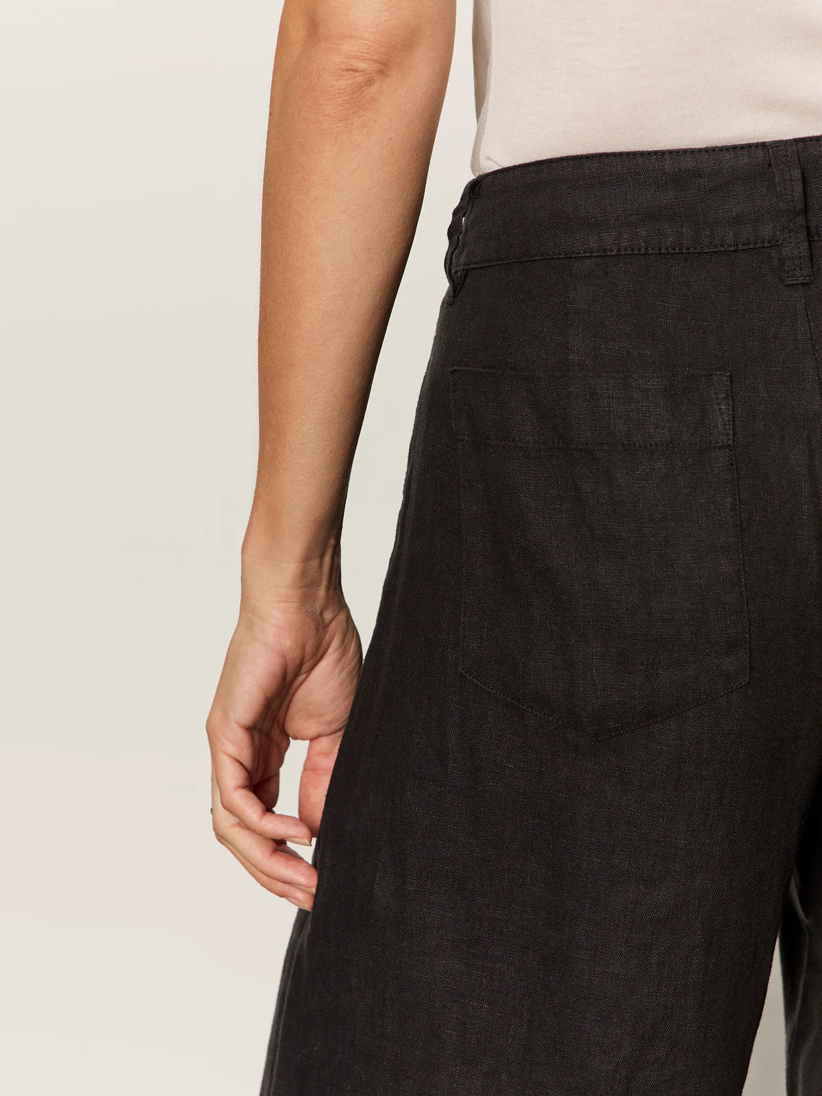 SANCTUARY - THE LINEN MARINE WIDE LEG