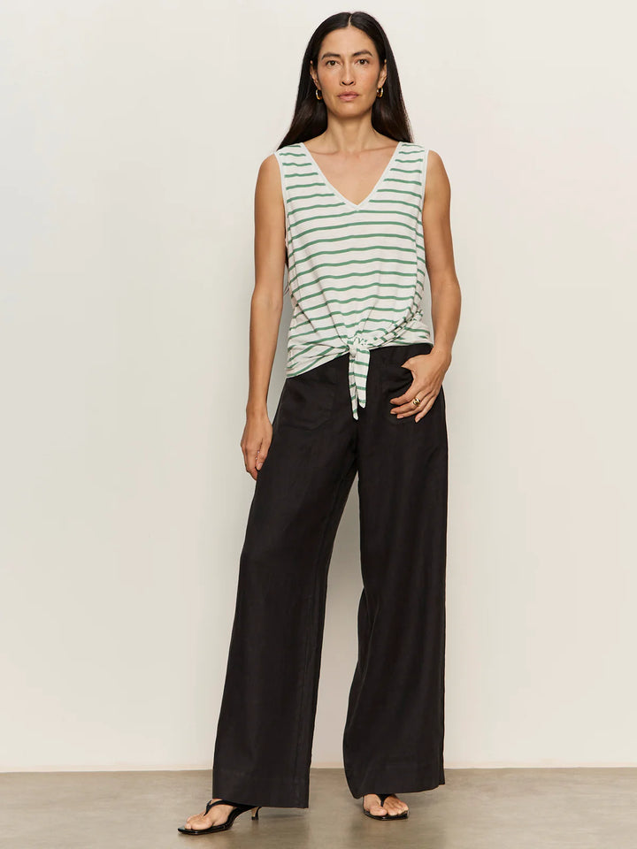 SANCTUARY - THE LINEN MARINE WIDE LEG
