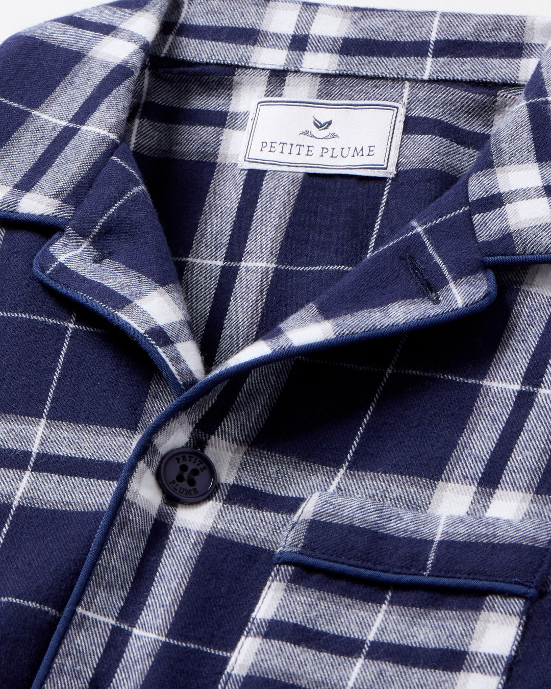 PETITE PLUME - WOMENS PJ SET OXFORD TARTAN