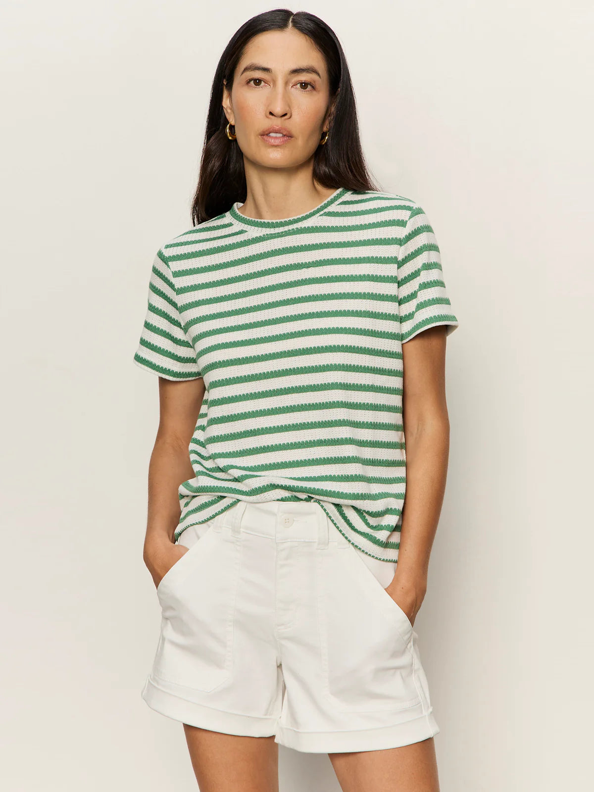 SANCTUARY - PERFECTLY TEXTURED TEE