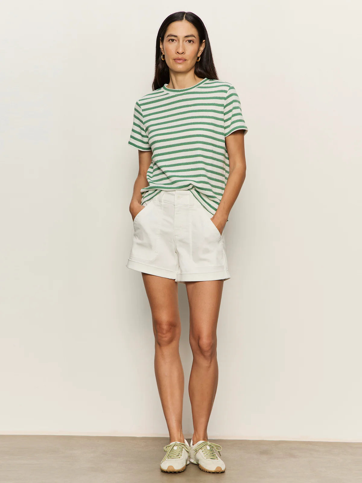 SANCTUARY - PERFECTLY TEXTURED TEE