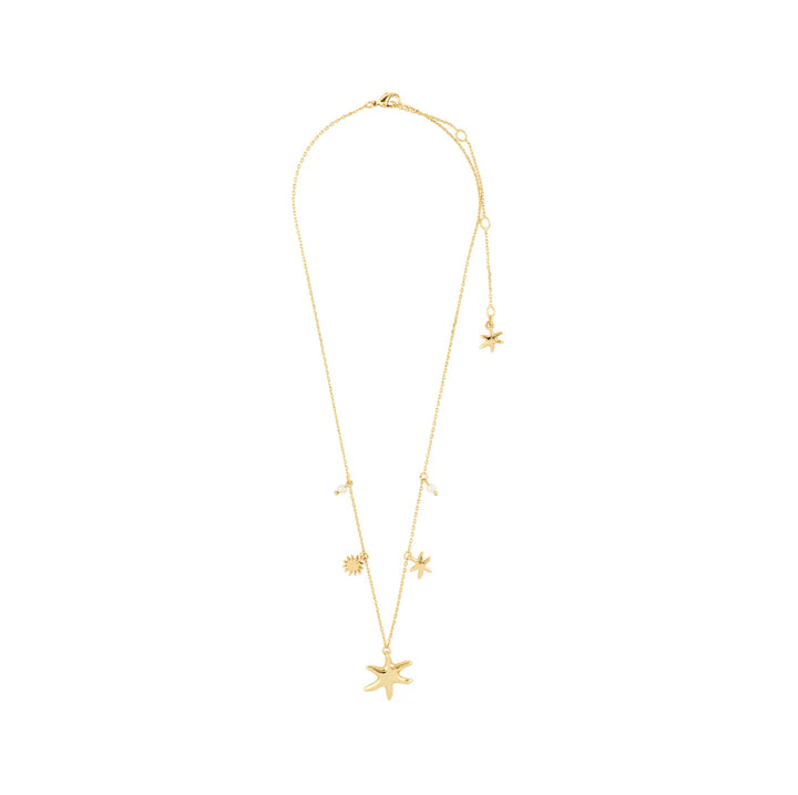 PILGRIM - PRISM NECKLACE GOLD-PLATED - GOLD PLATED