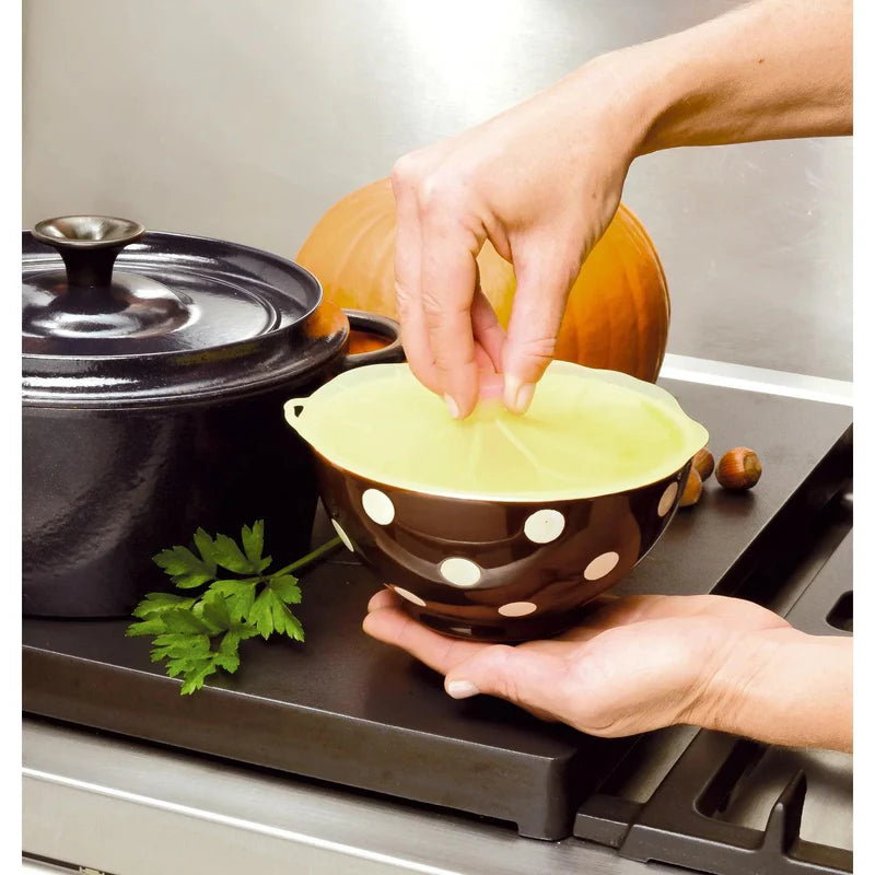 PS - FLORAL LILYPAD SILICONE LID