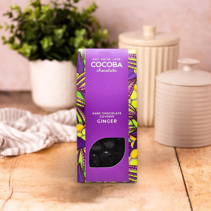 COCOBA - DARK CHOCOLATE COVERED GINGER