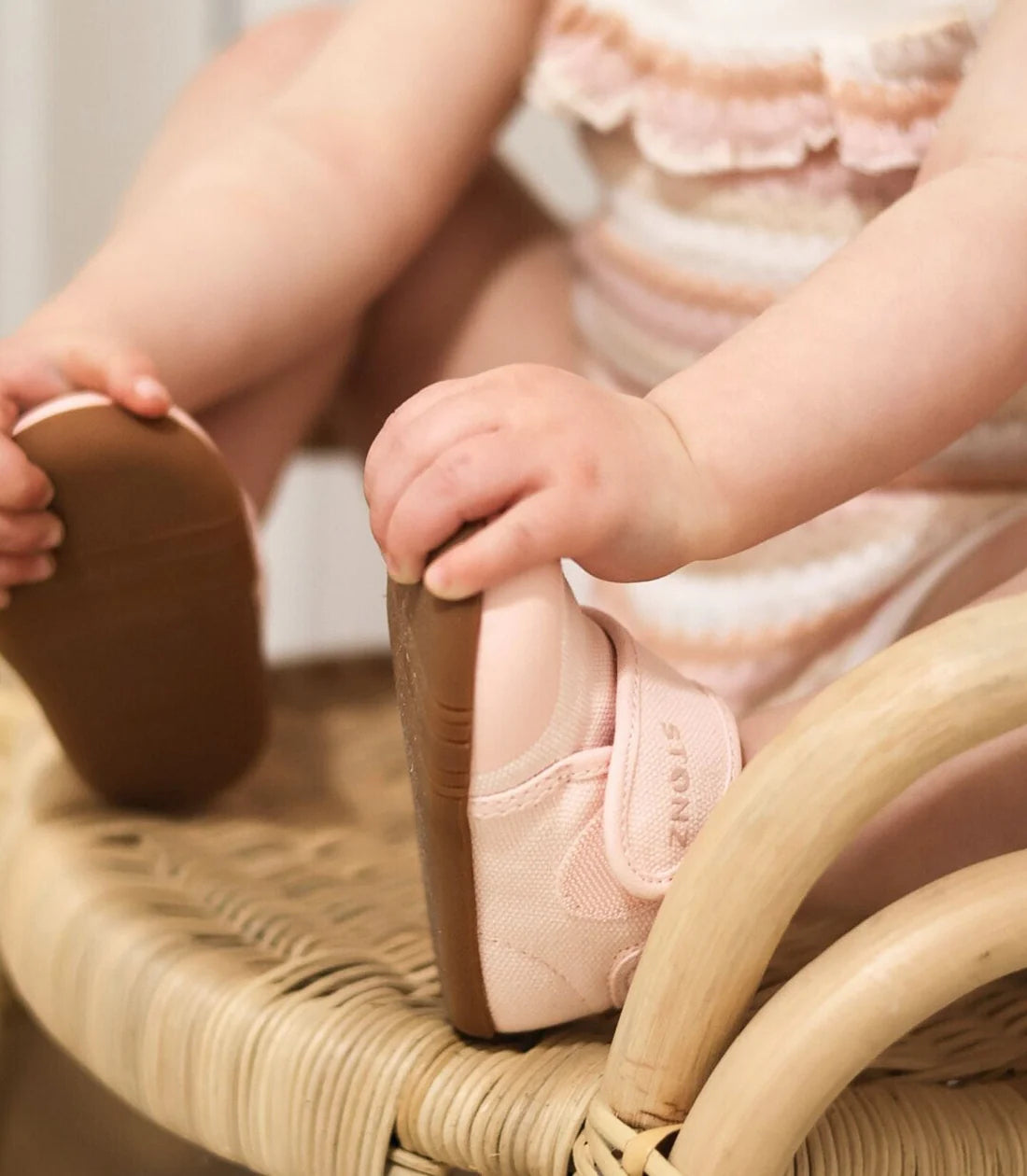 STONZ - CRUISER NATURAL SHOES FOR BABIES