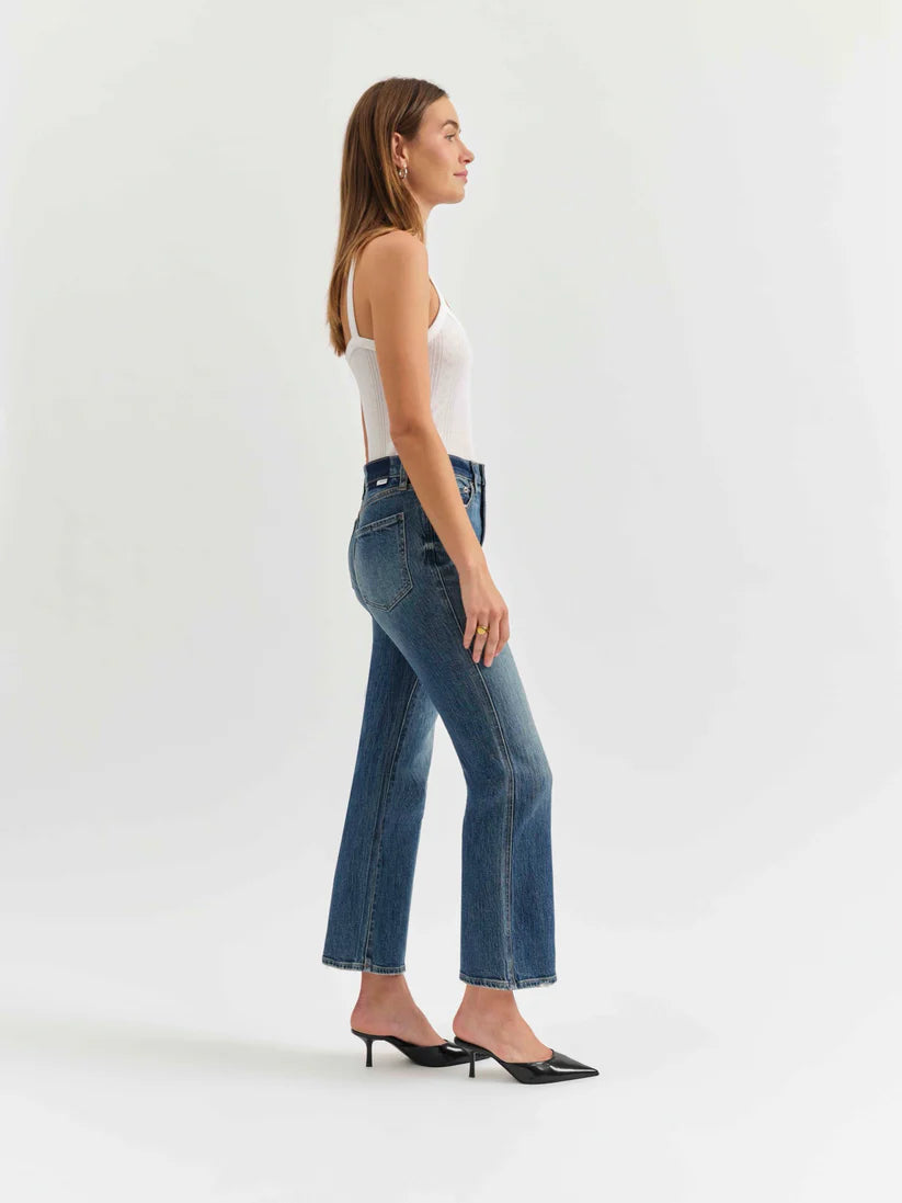 DAZE- WOMEN'S SOHO HIGH RISE ANKLE FLARE JEANS