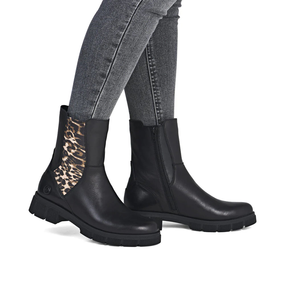 REMONTE- WOMEN'S D2S70-03 ZIPPER BOOT
