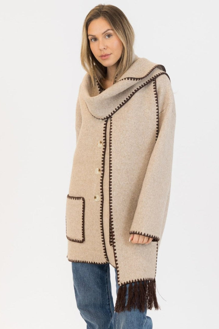 LYLA & LUXE - WOMEN'S DELANEY SHORT COAT