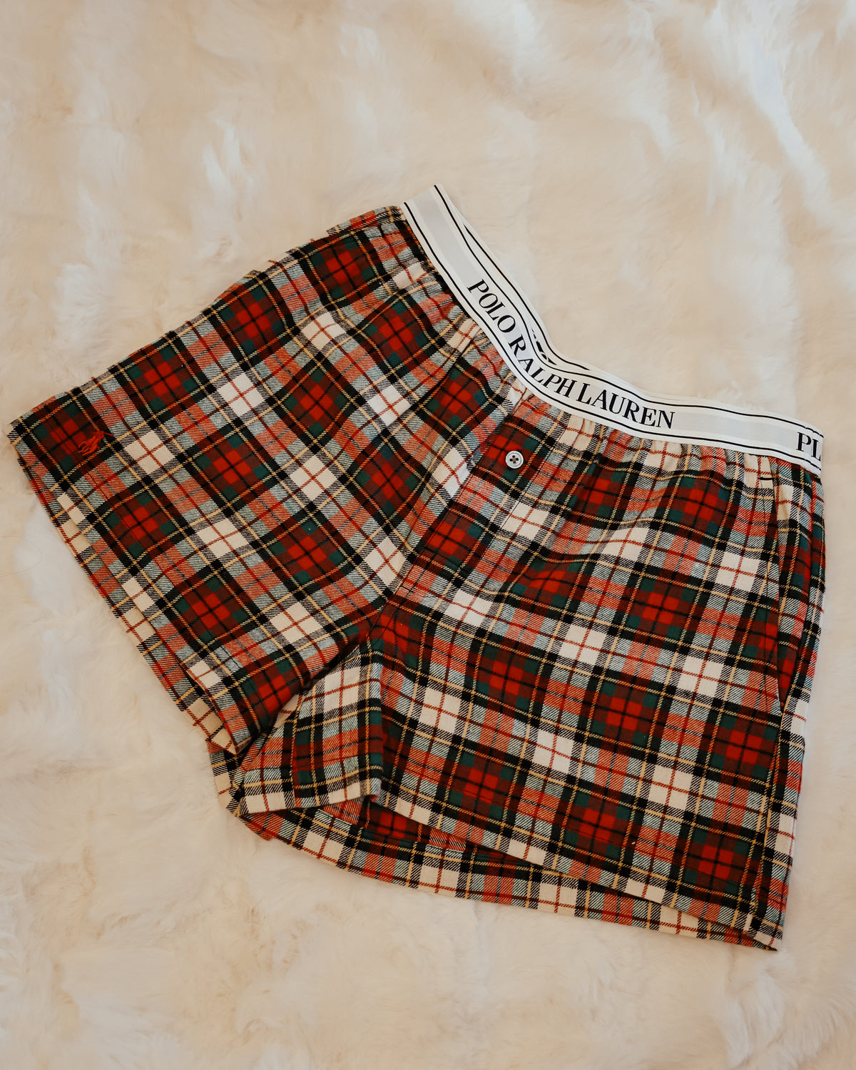 RALPH LAUREN - WOMEN'S BOXER PAJAMA SHORT