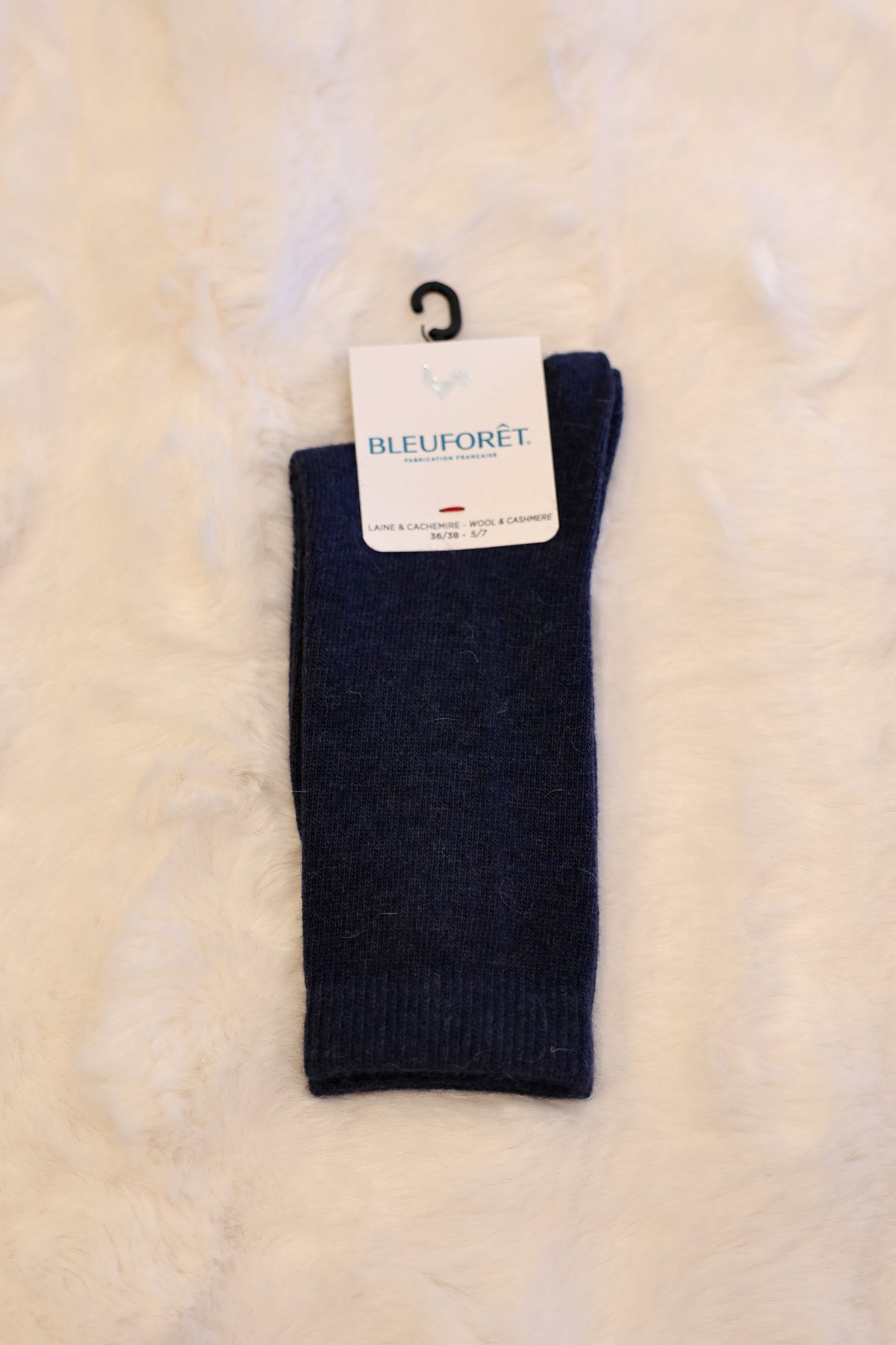 BLEU FORET - WOMEN'S WOOL & CASHMERE SOCKS 6095