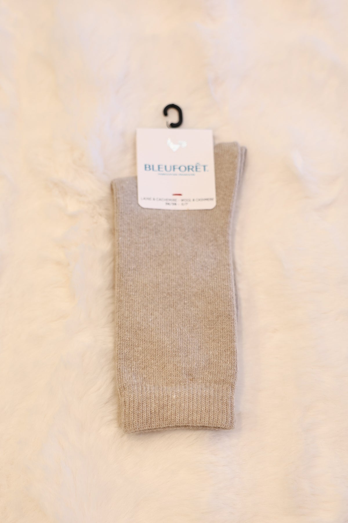 BLEU FORET - WOMEN'S WOOL & CASHMERE SOCKS 6095