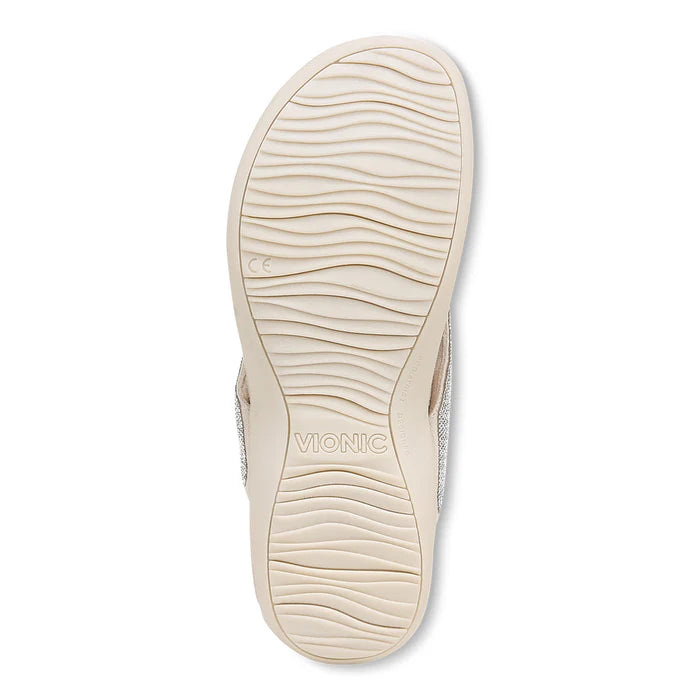 VIONIC - DILLON SHINE TOE POST SANDAL