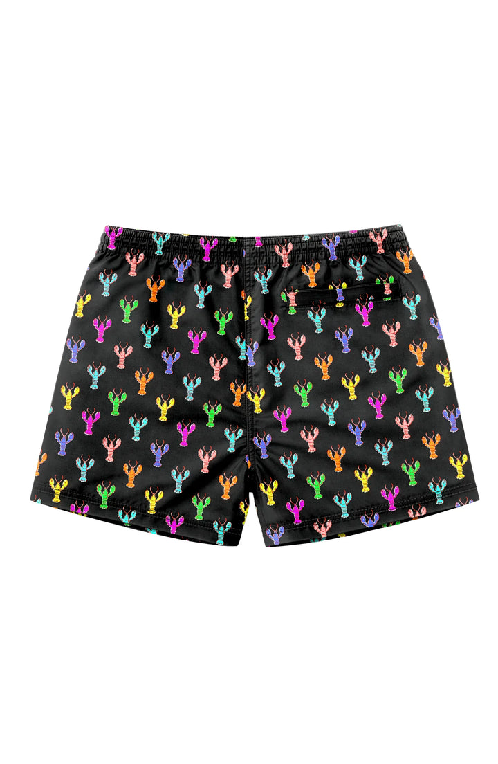 LIMEAPPLE -Dylan Boys Multicolour Lobster Print Board Shorts