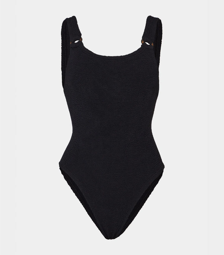 HUNZA G - One Piece Domino Swimsuit