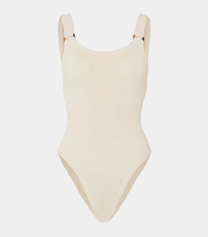 HUNZA G - One Piece Domino Swimsuit
