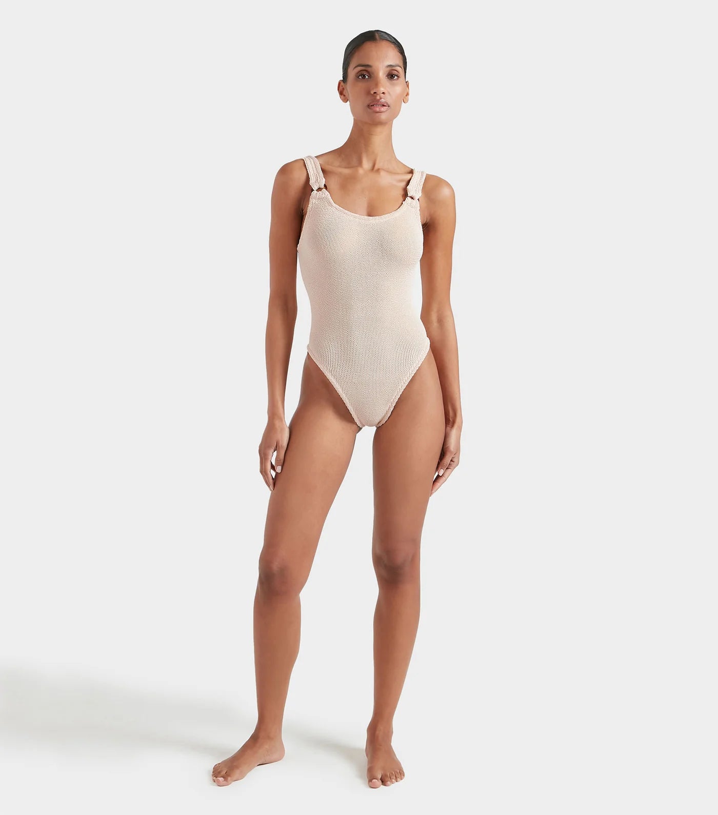 HUNZA G - One Piece Domino Swimsuit
