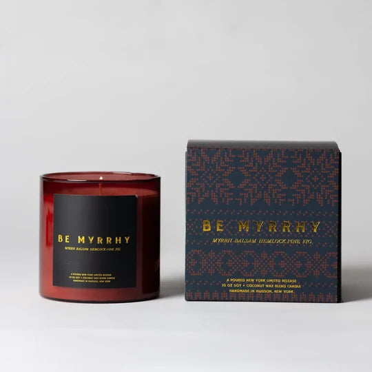 POURED NY - BE MYRRHY CANDLE
