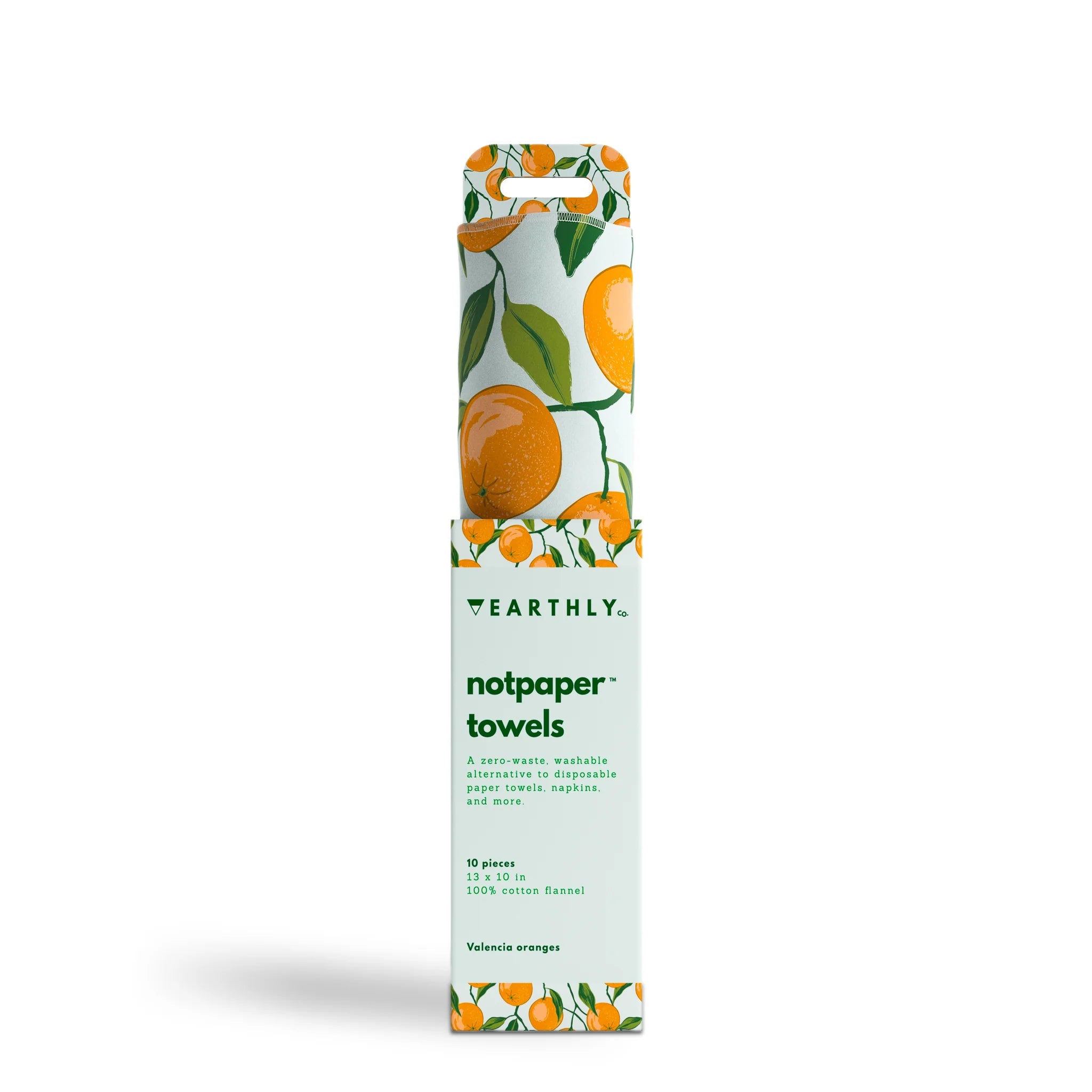 PS - REUSABLE PAPER TOWEL 10/PK VALENCIA ORANGES