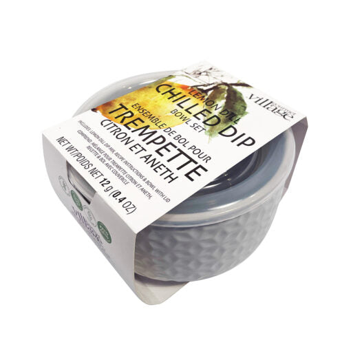 GOURMET DU VILLAGE- LEMON DILL DIP BOWL SET
