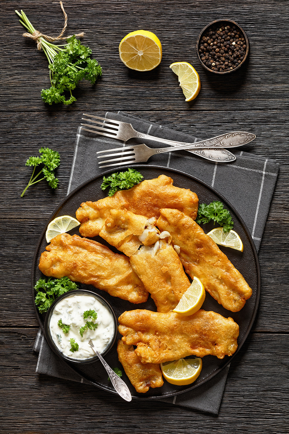 GOURMET DU VILLAGE - CAST IRON FISH FRY