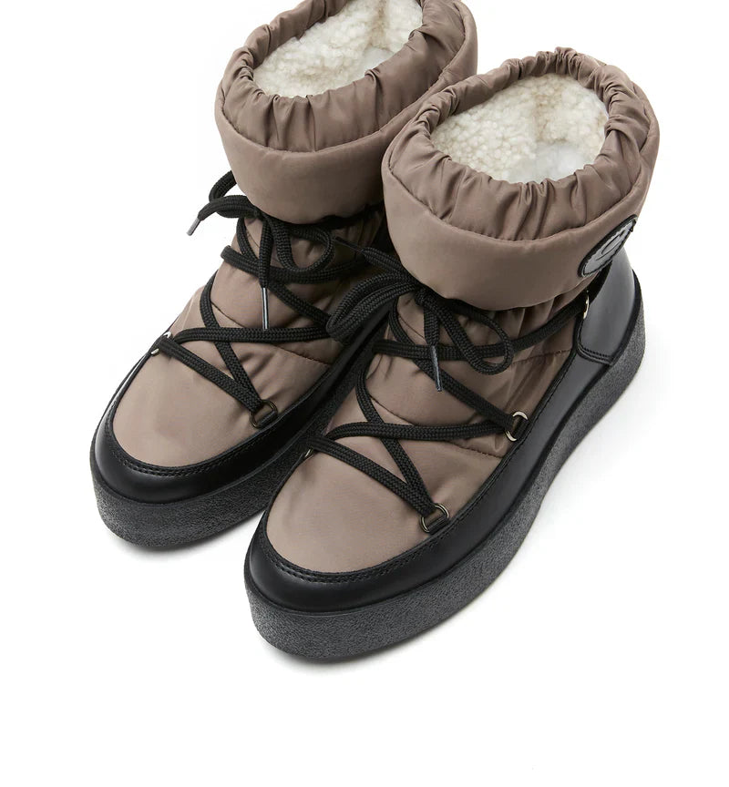 LA CANADIENNE- WOMEN'S EASTON SHEARLING-LINED BOOTS