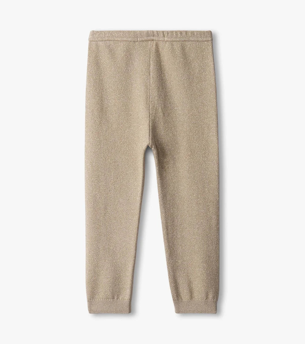 HATLEY - BABY GIRLS GOLD GLITTER LEGGINGS
