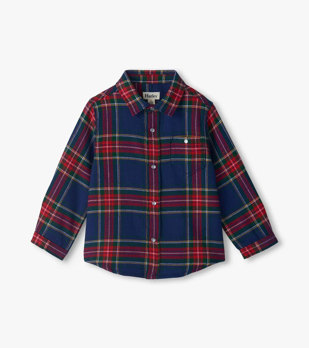HATLEY - BABY & TODDLER BOYS PLAID SHIRT