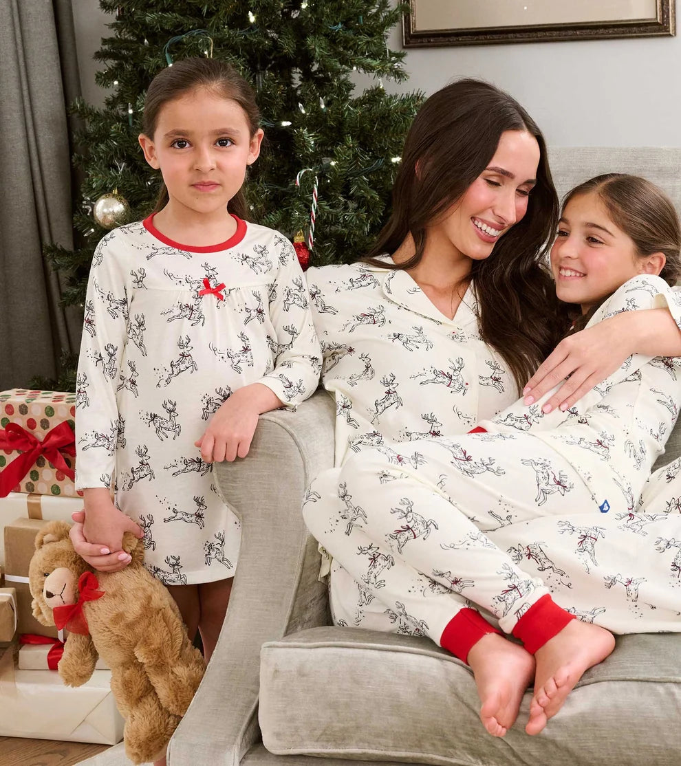 HATLEY - GIRLS STAR DUST PRANCERS NIGHTDRESS