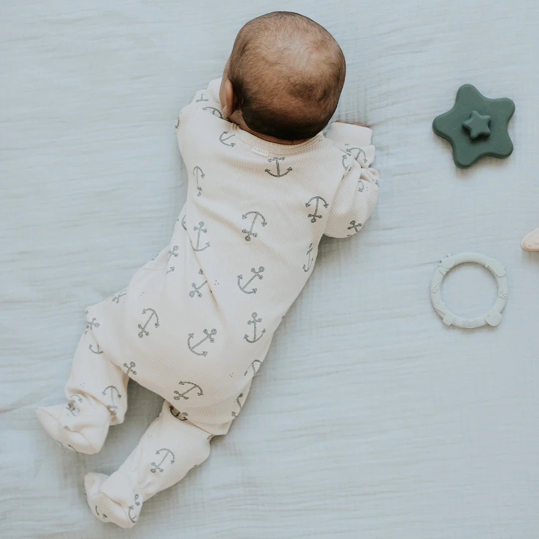 PETIT LEM - FOOTED SLEEPER 26SGL35P02
