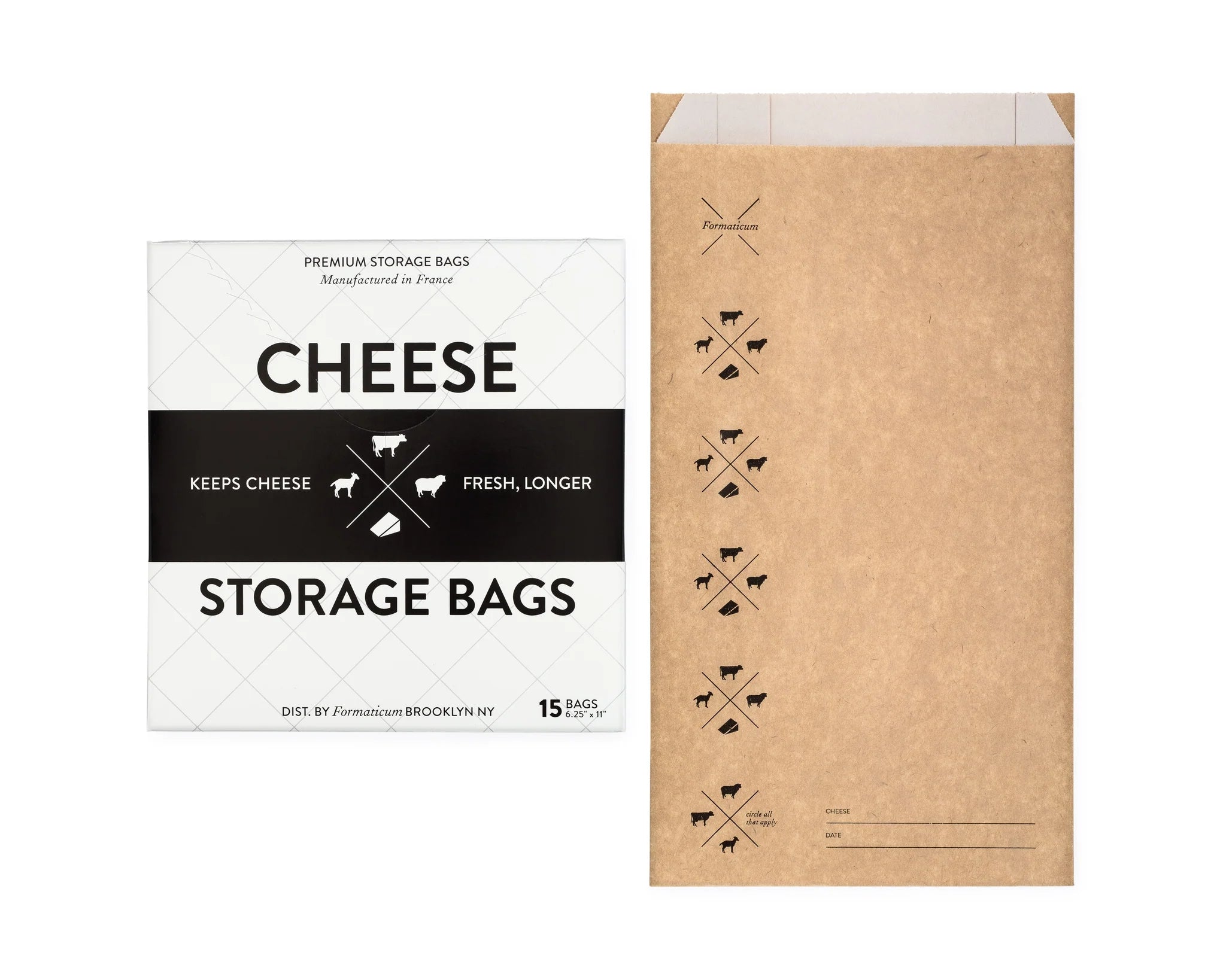 PS - CHEESE STORAGE BAGS 15/PK