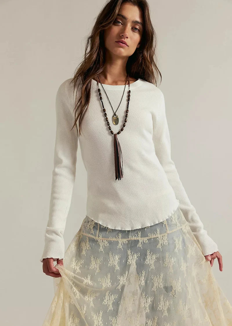 FREE PEOPLE - WOMEN'S EASY DOES IT TEE