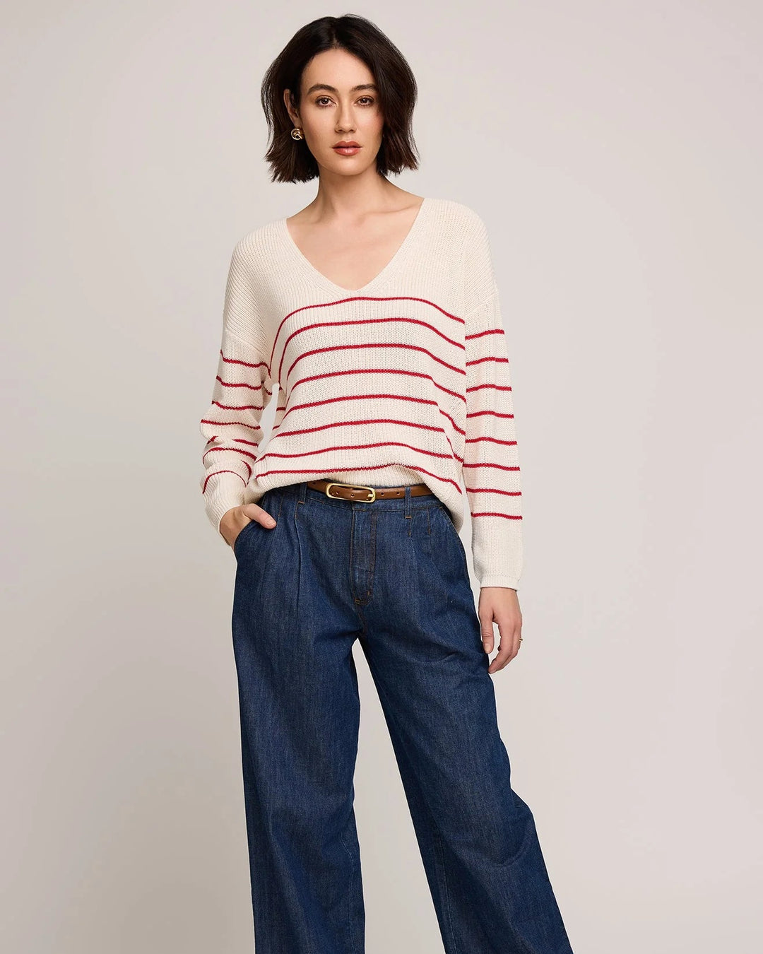 GENTLE FAWN - WOMNE'S TUCKER SWEATER 