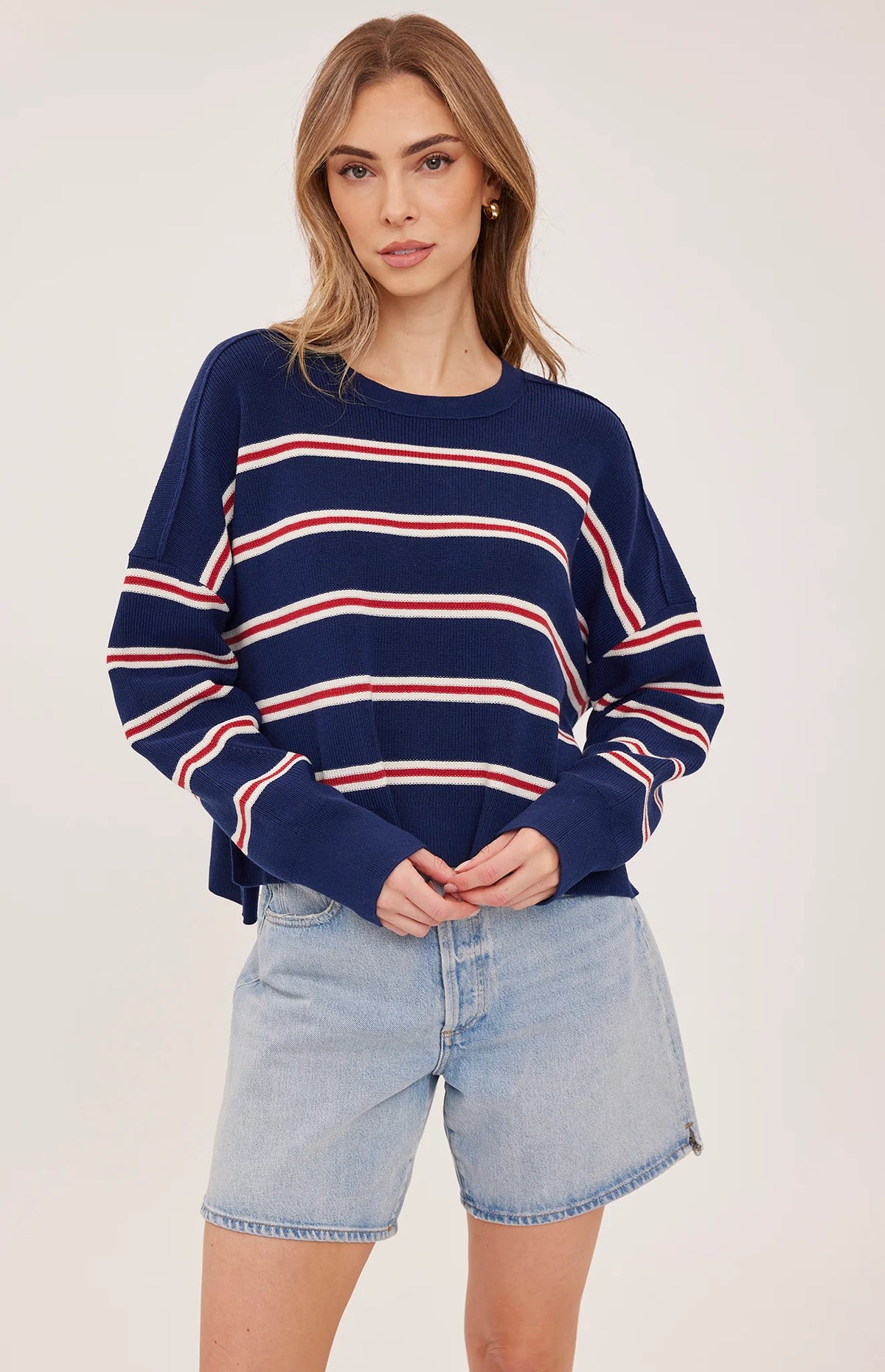 GENTLE FAWN - ECHO STRIPE SWEATER