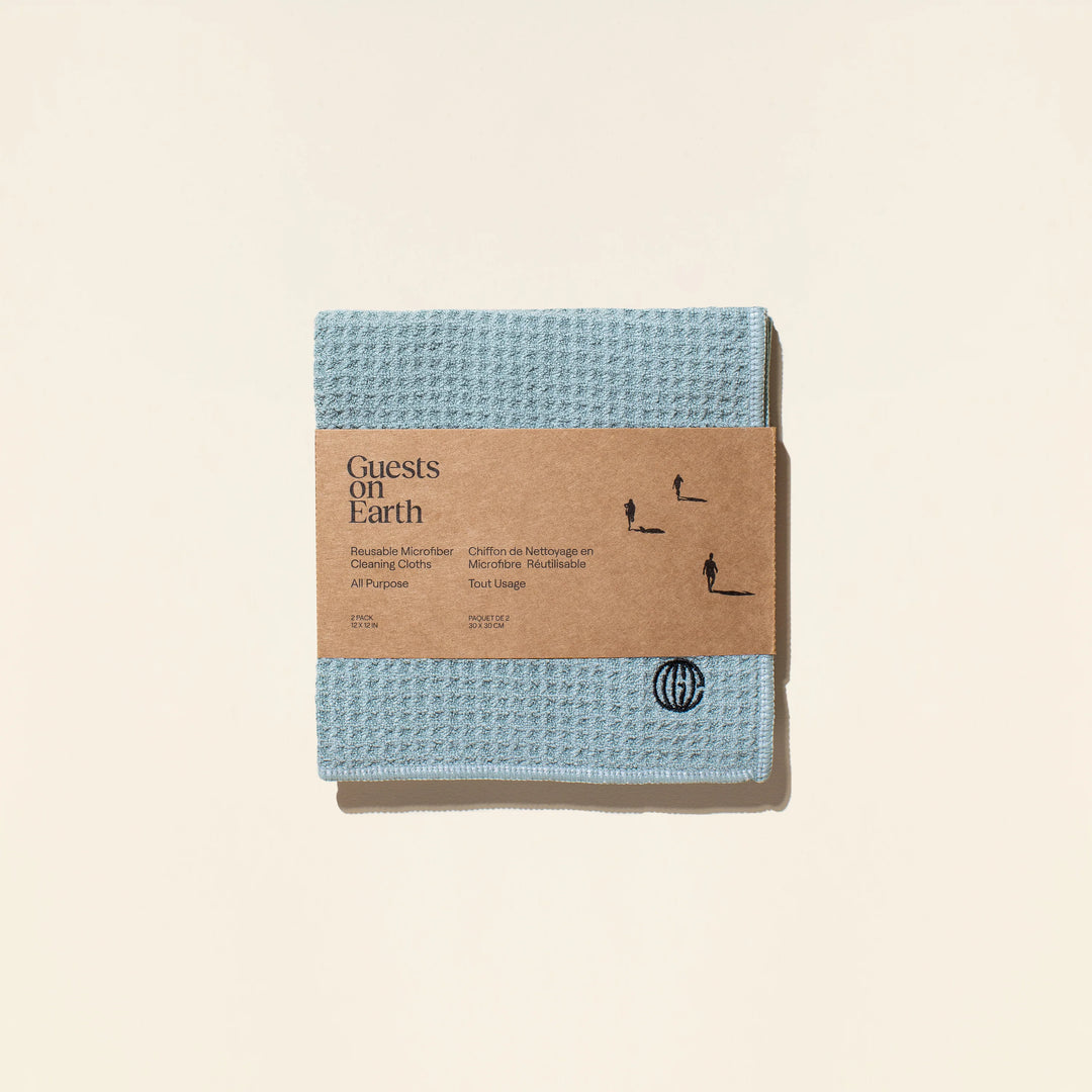 GUESTS ON EARTH - WAFFLE CLEANING CLOTHS 2 PACK