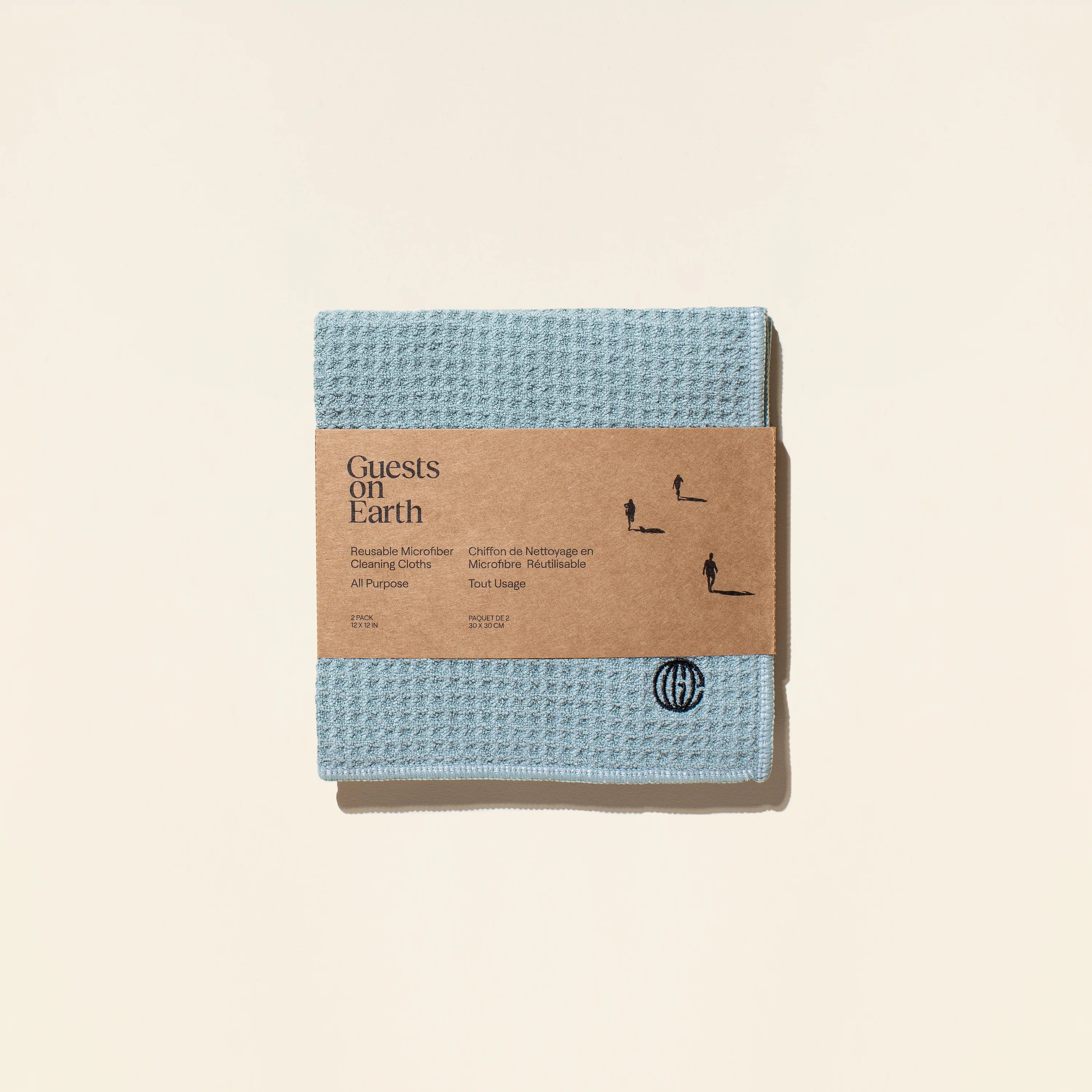 GUESTS ON EARTH - WAFFLE CLEANING CLOTHS 2 PACK