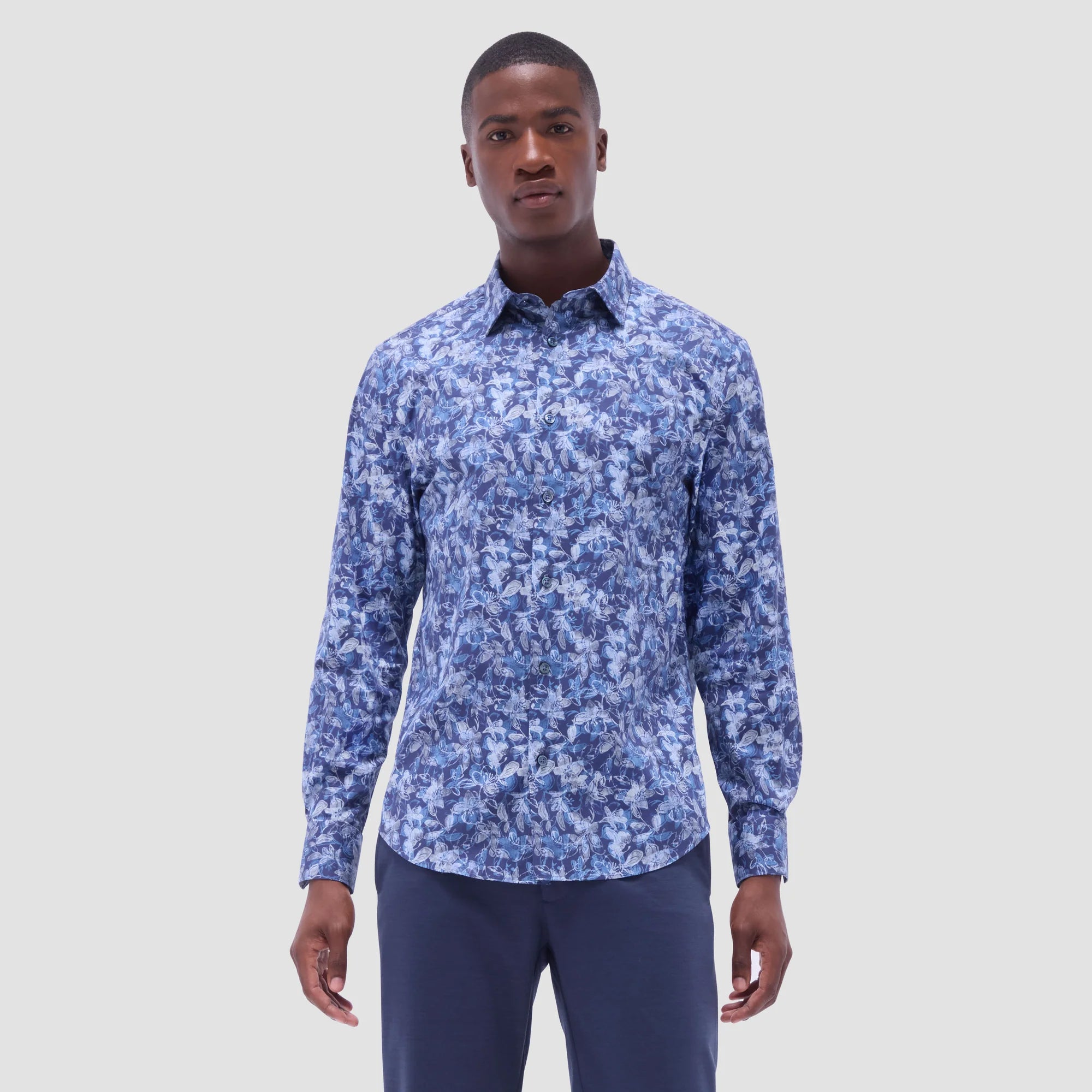BUGATCHI- Men's Julian Floral Shirt