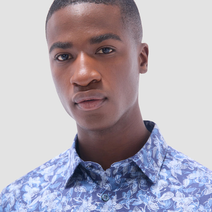 BUGATCHI- Men's Julian Floral Shirt