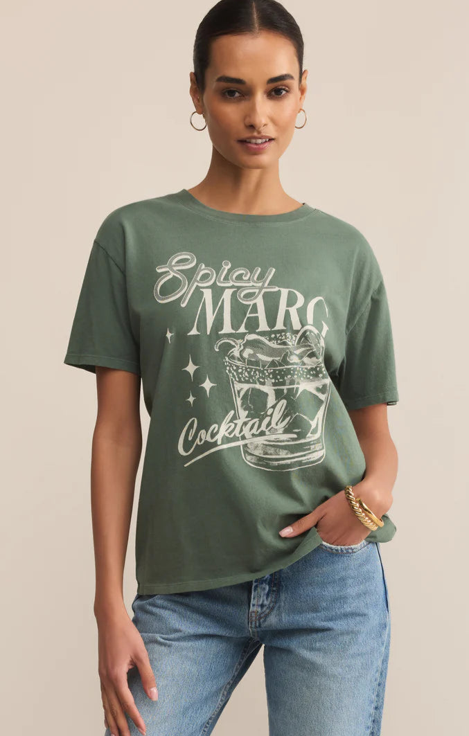 Z SUPPLY - BOYFRIEND TEE SPICY MA