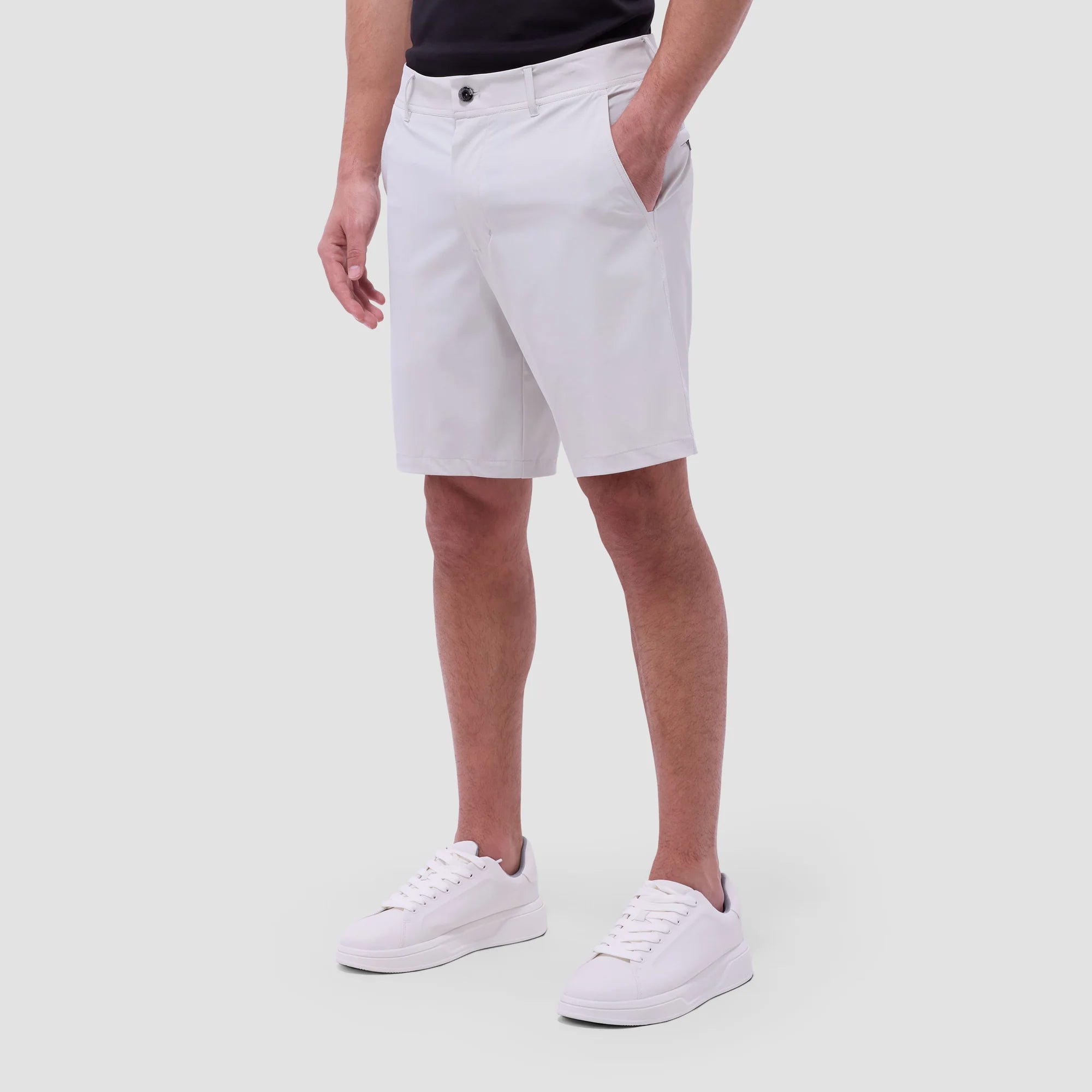 BUGATCHI- Men's Presley Performance Bermuda Shorts