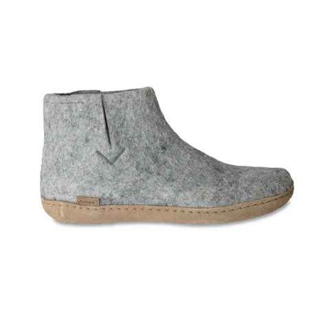 GLERUPS - WOMEN'S FELTED WOOL BOOT W/LEATHER SOLE