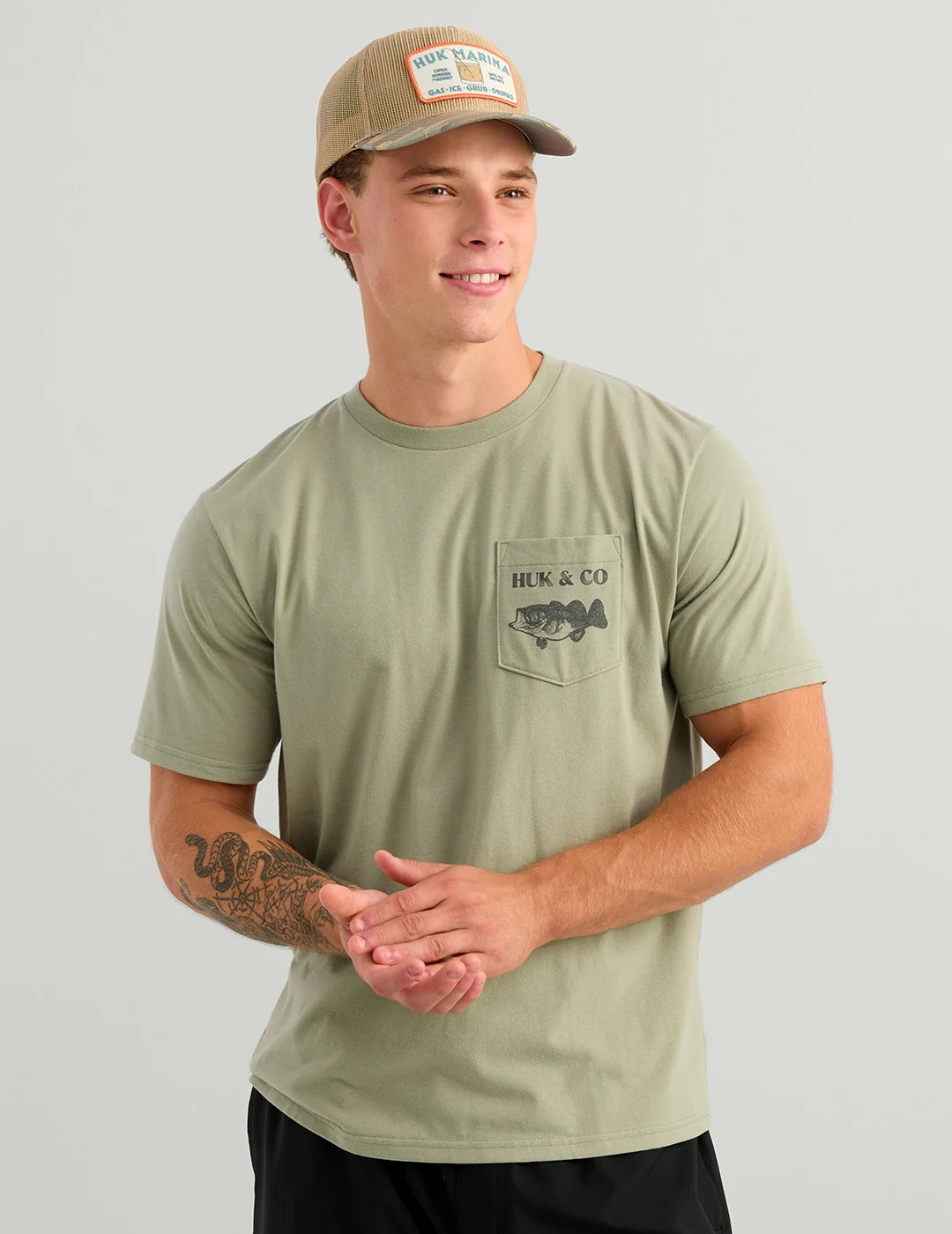 HUK - MEN'S HUK AND CO TEE