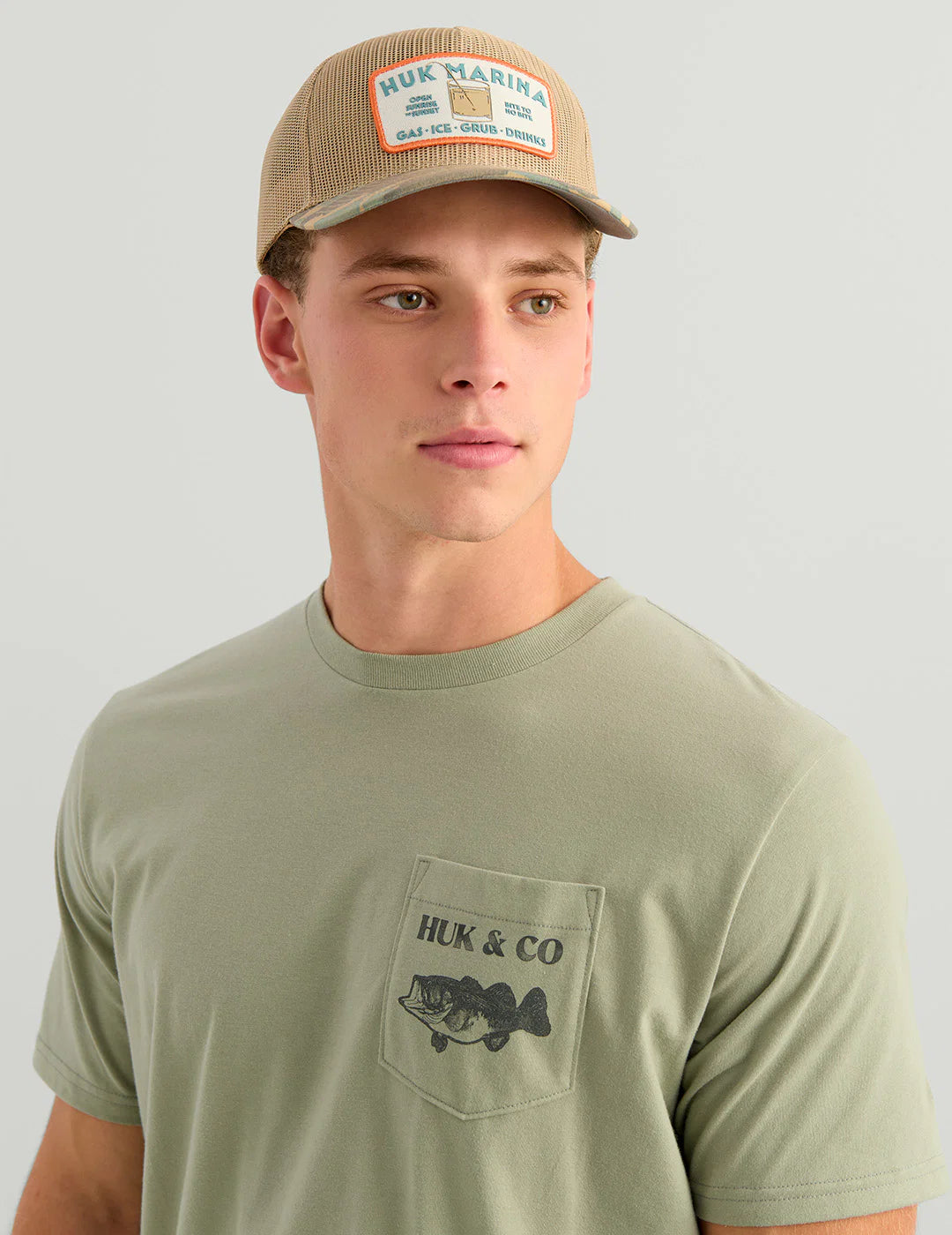 HUK - MEN'S HUK AND CO TEE