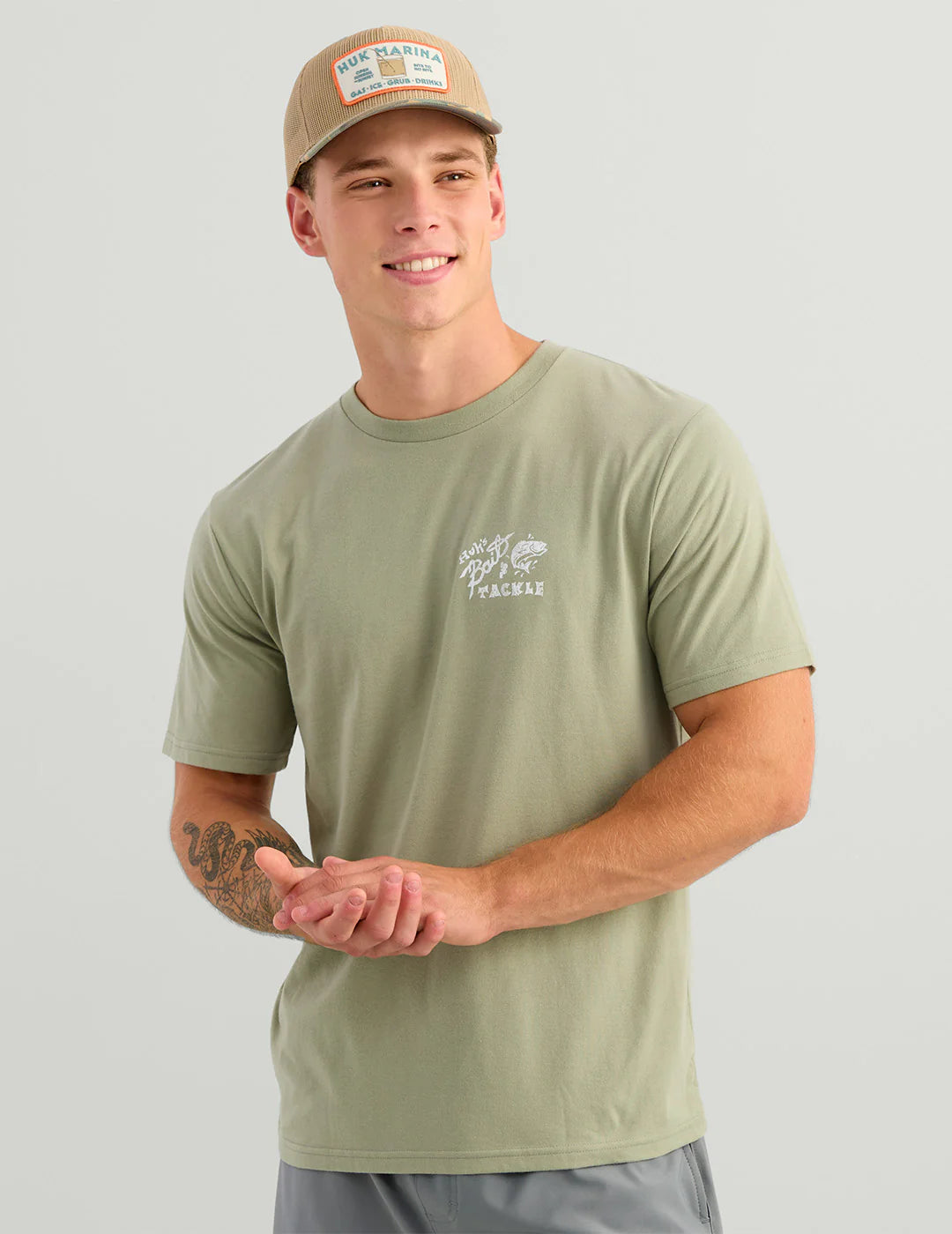 HUK - MEN'S HUK BAIT SS TEE