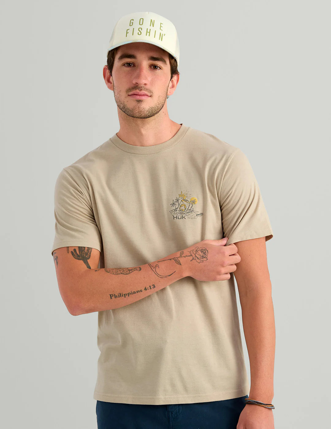 HUK - MEN'S SUN DRAFT SS TEE